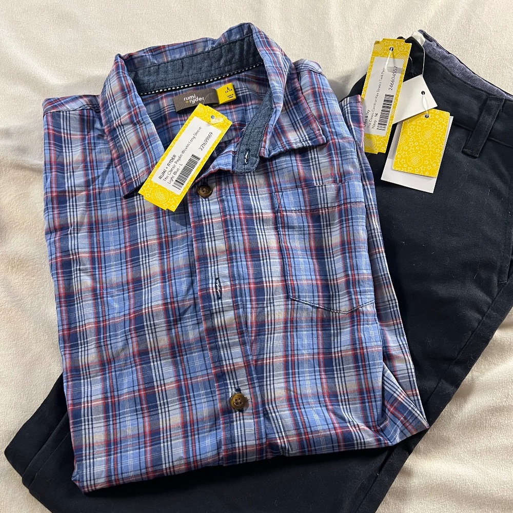 Boys 14 Dress Outfit NWT